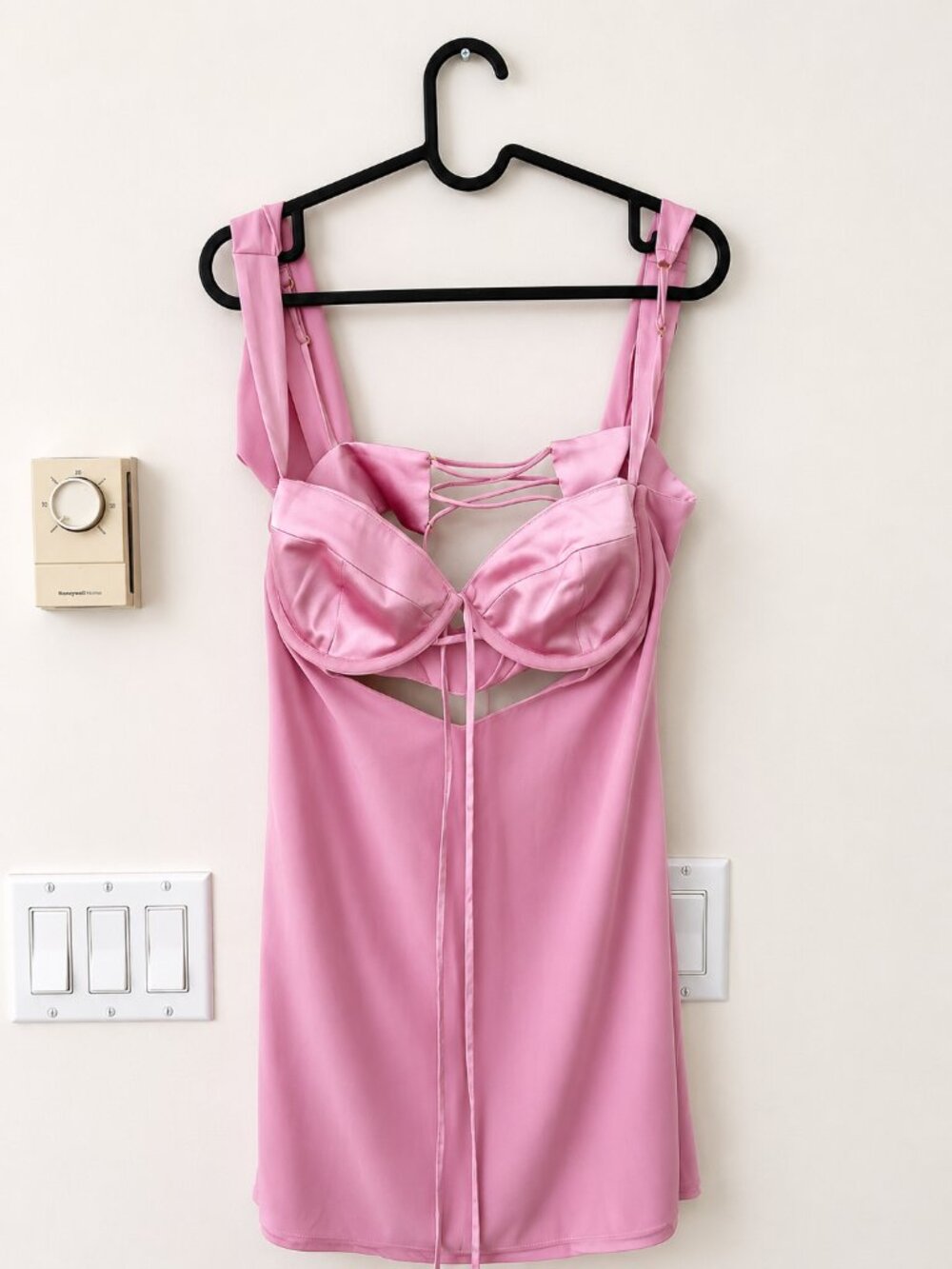 Oh Polly Pink Mini Dress